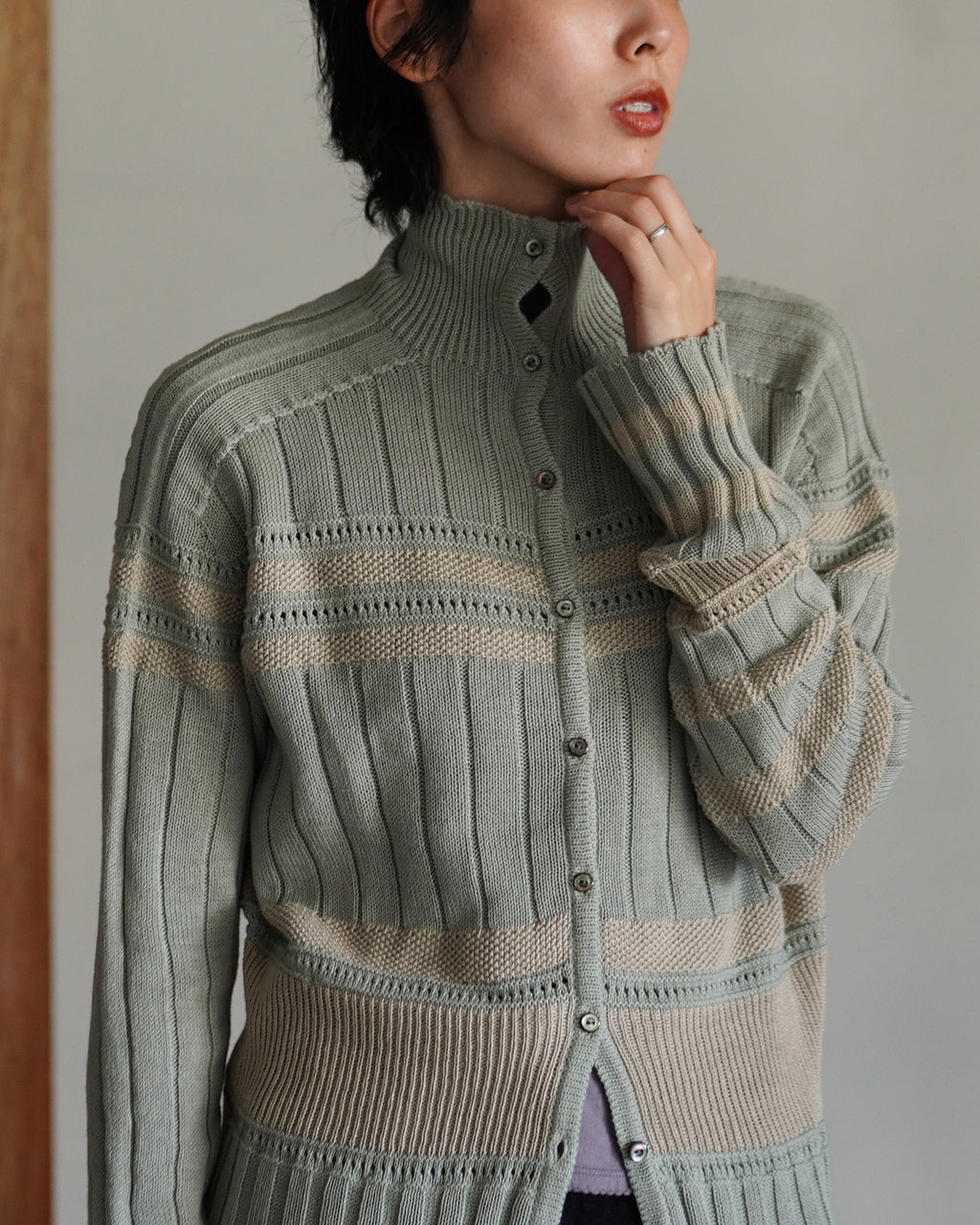 Cotton Knit Sweater J253KN01 F