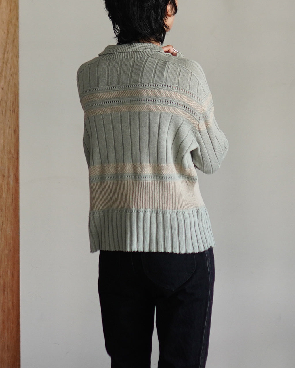 Cotton Knit Sweater J253KN01 F