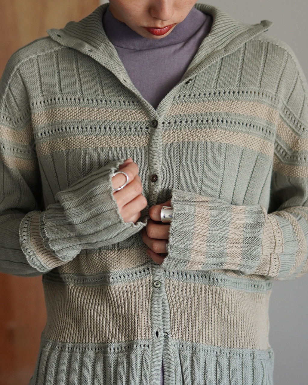 Cotton Knit Sweater J253KN01 F