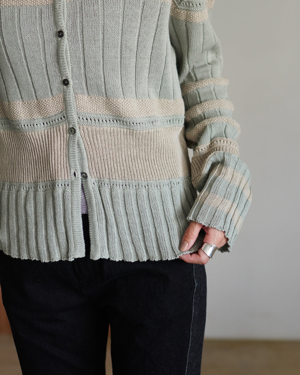 Cotton Knit Sweater J253KN01 F