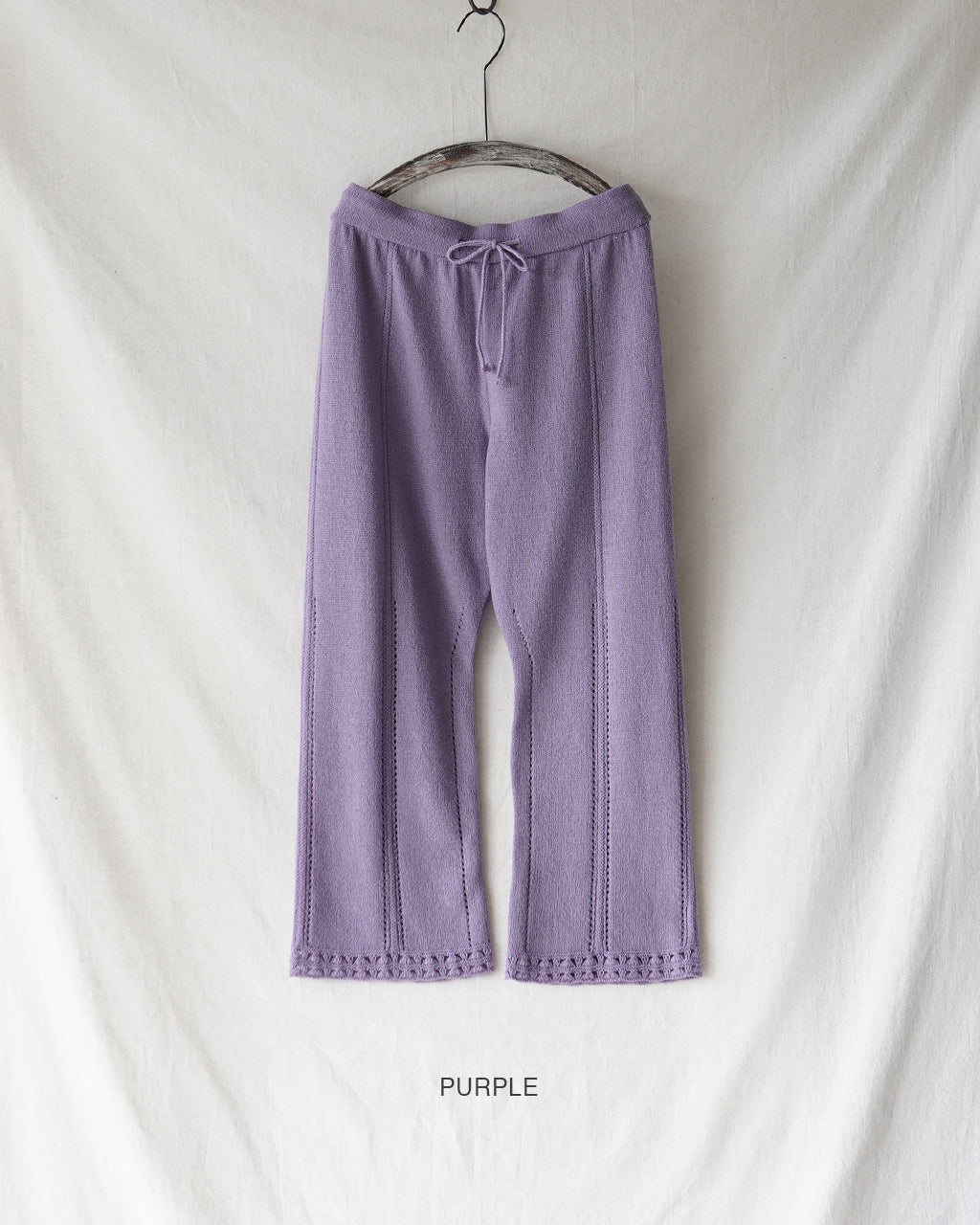 Triangle Pattern Knit Pants J253KN06