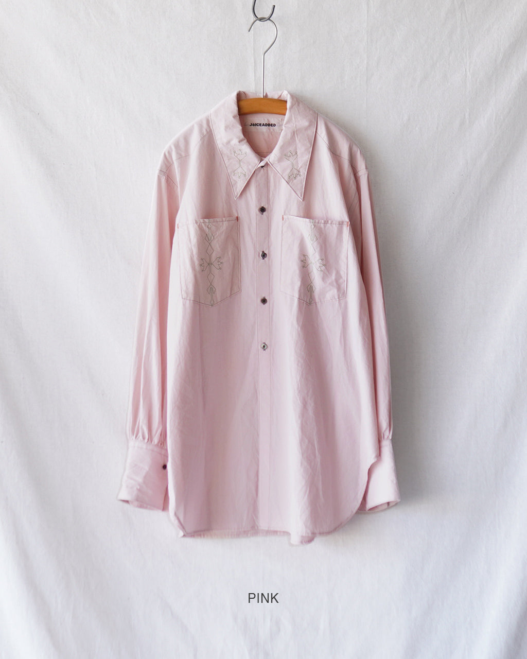 Geometric Embroidered Shirt J253SH02