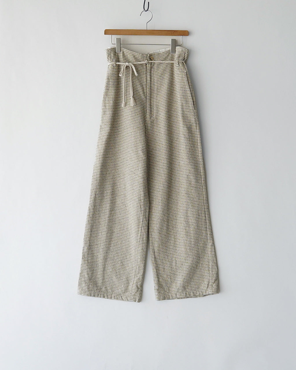 Lean FR Trousers - Beige-Check J263PT01