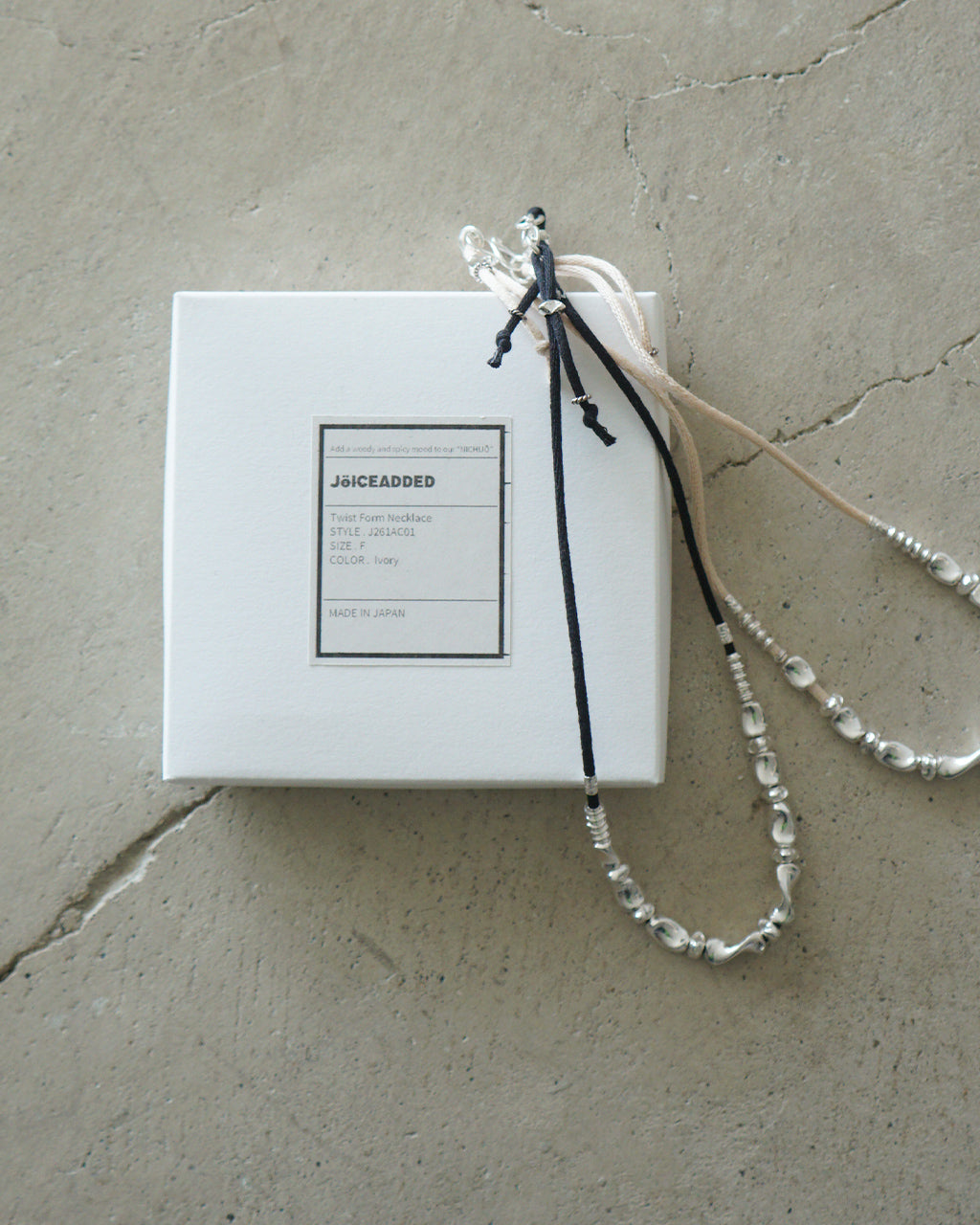 JOICEADDED ジョイスアディッド Twist Form Necklace ツイストフォームネックレス | Crouka(クローカ)