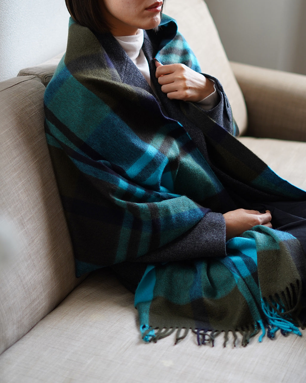 CASHMERE STOLE SCARF 50×190cm CPG52522 CPG52528 CPG52529 CPG52532