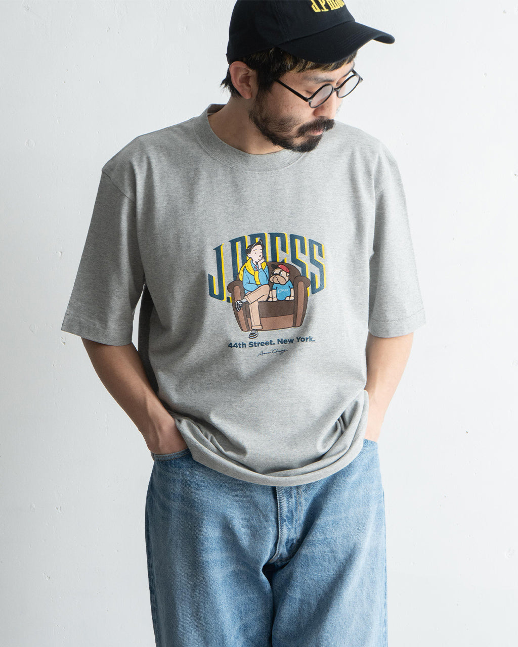 \早得24時間限定ポイント10倍/J.PRESS ORIGINALS ジェイプレスオリジナルズ J.PRESS ボーイズプリントT J.PRESS BOY'S PRINT-T 半袖 Tシャツ カットソー KH OA GM 0091 【送料無料】