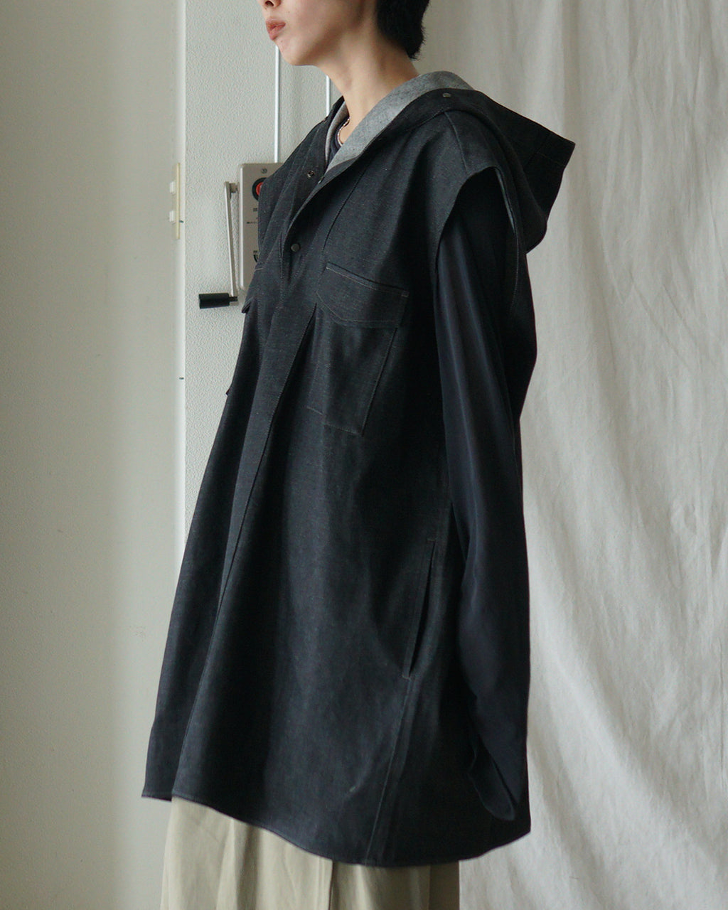 Denim Sleeveless Shirts 25AW-12-J