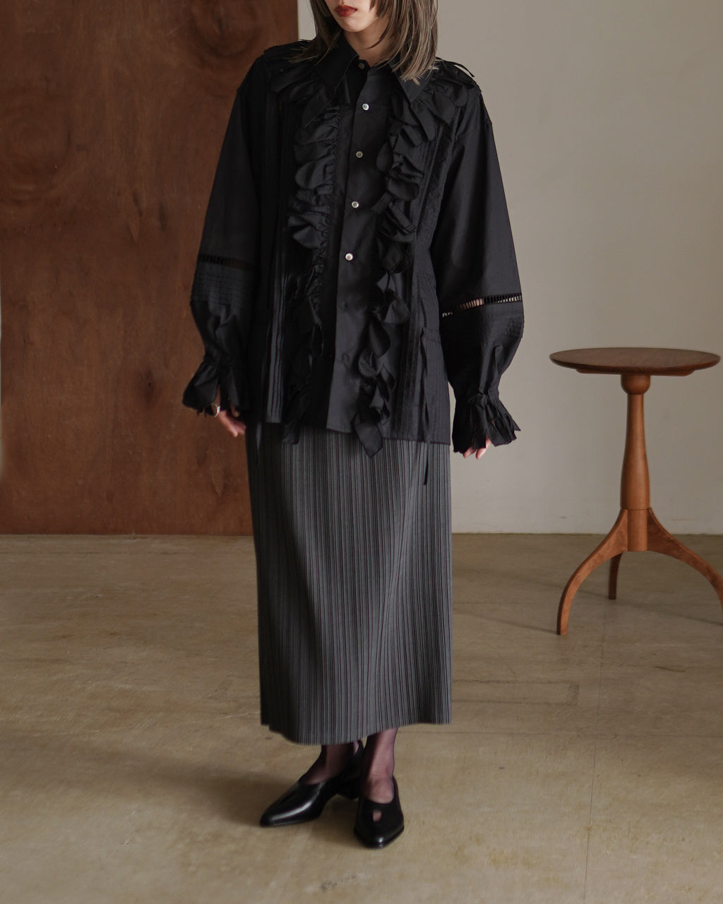 Ruffle Shirt 25AW-5-J
