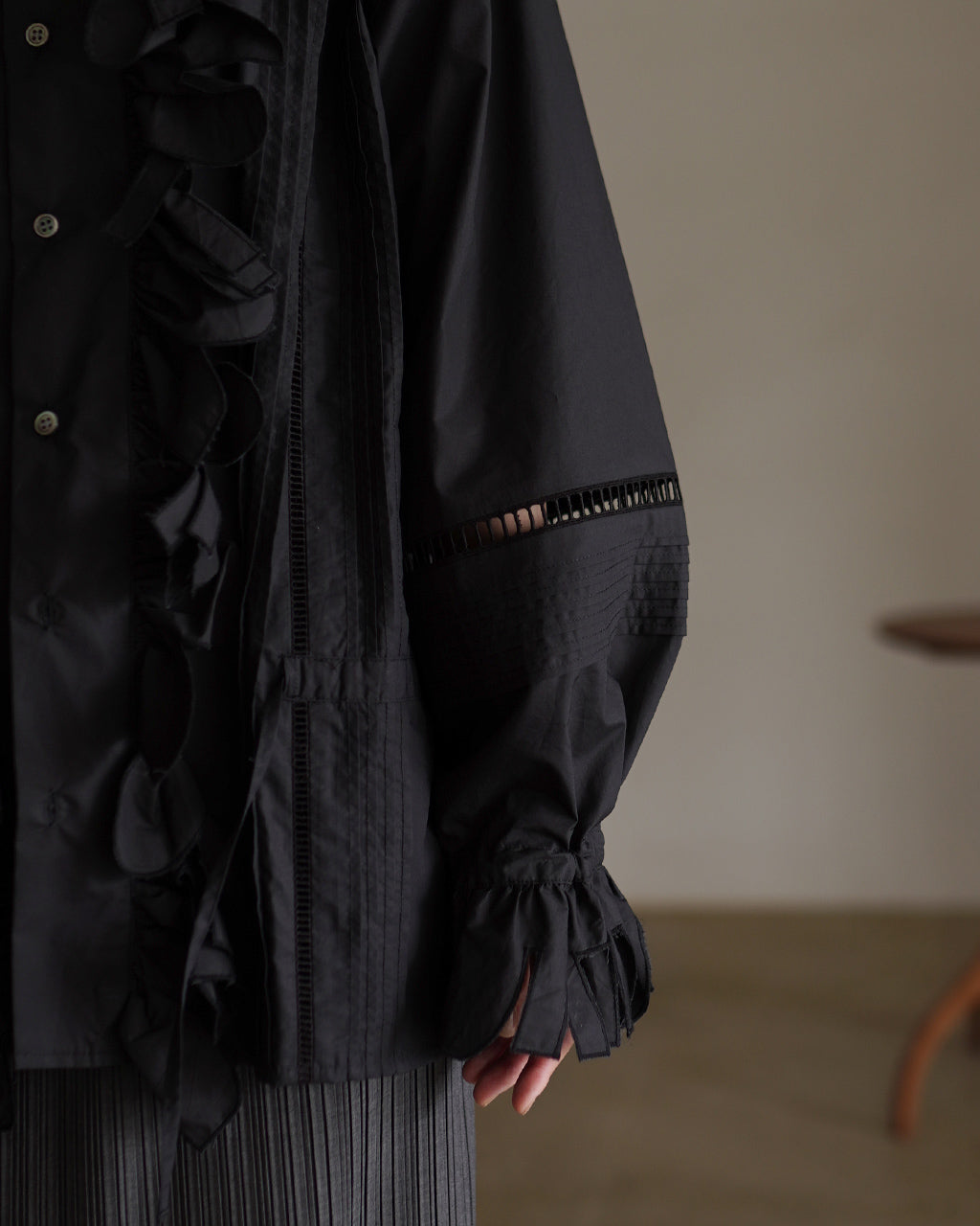 Ruffle Shirt 25AW-5-J