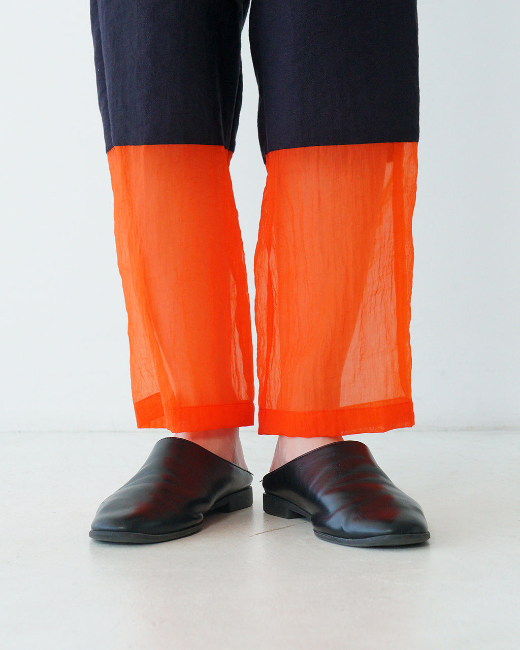 【SALE!20%OFF】シースルーボーダーパンツ イージーパンツ サマーパンツ 25SS-12-J