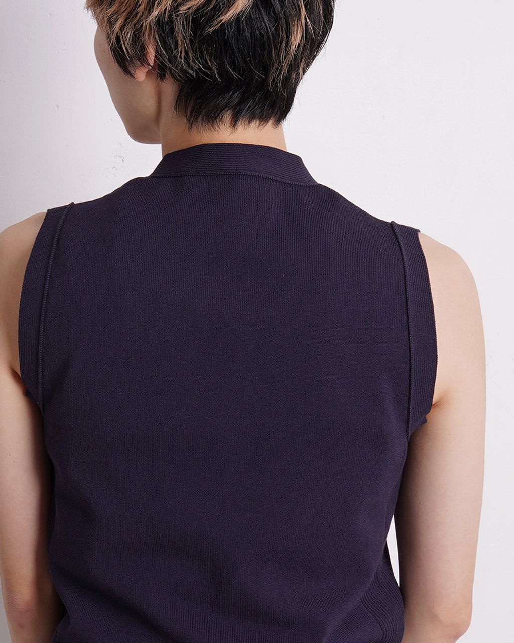 【SALE!20%OFF】ハイツイストヤーンベスト ニット セーター 25SS-20-N