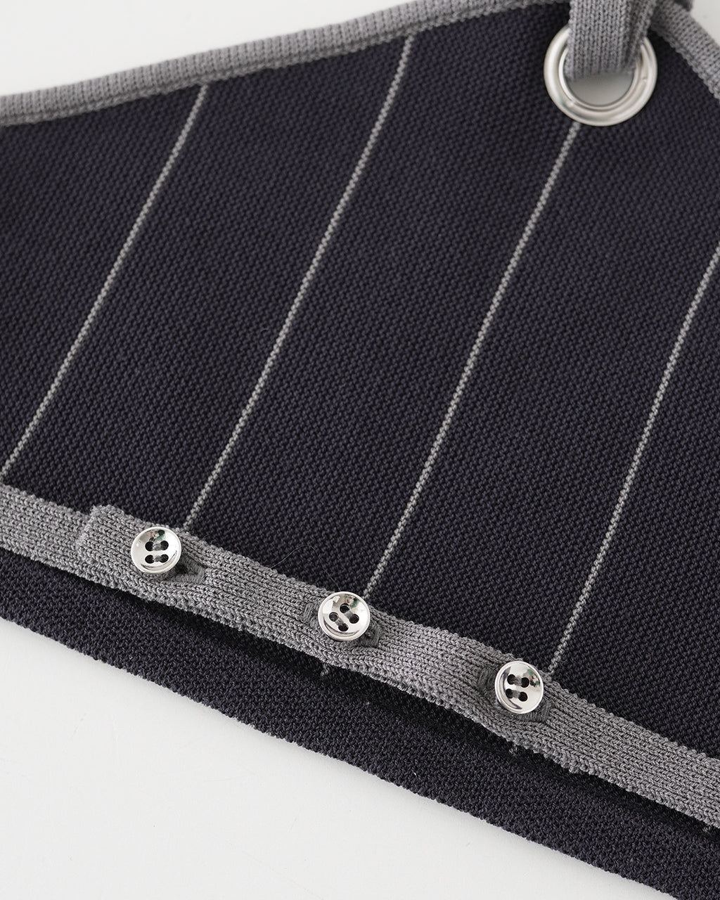 【アウトレット!20%OFF】ハイツイストヤーントライアングルトップ ニットビスチェ 25SS-21-N【送料無料】