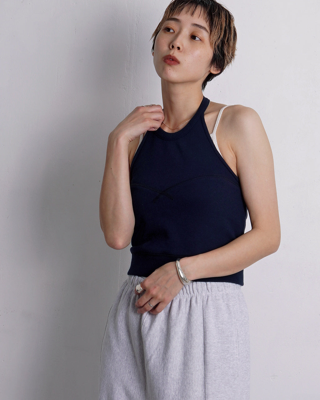 |coupon||outlet|スウェットホルターネック 25SS-26-S