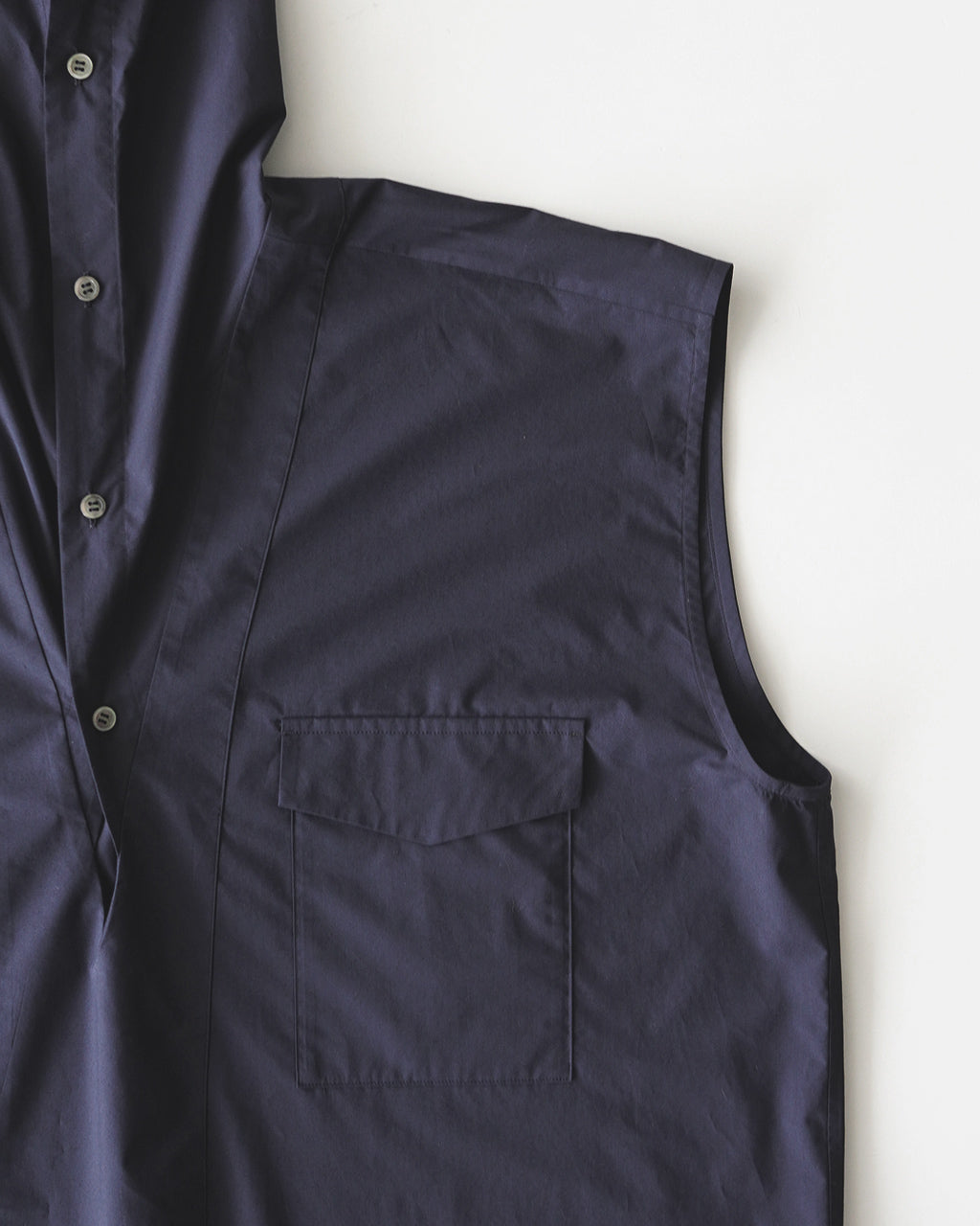 【アウトレット!20%OFF】フード ノースリーブ シャツ 25SS-5-J【送料無料】