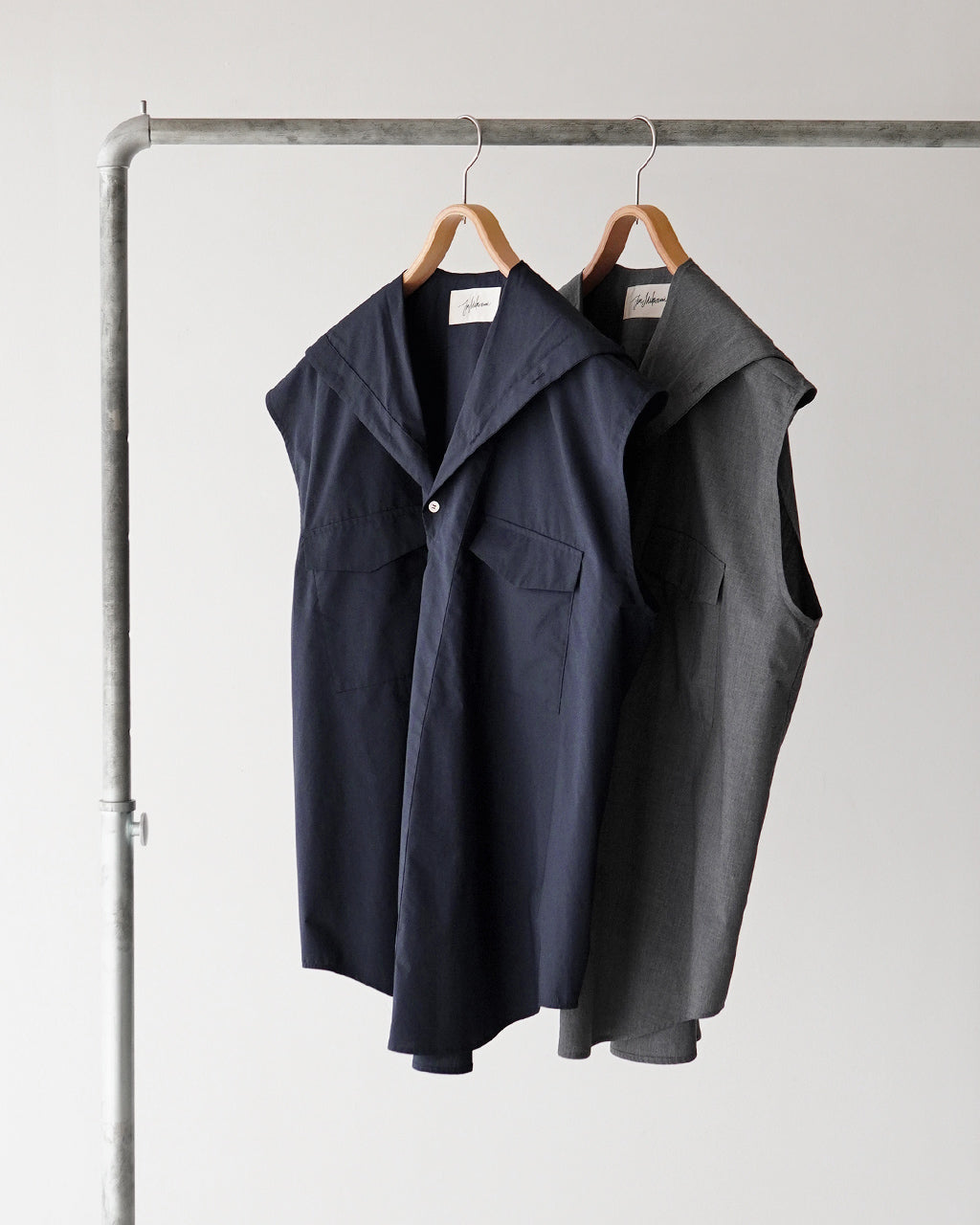 【アウトレット!20%OFF】フード ノースリーブ シャツ 25SS-5-J【送料無料】