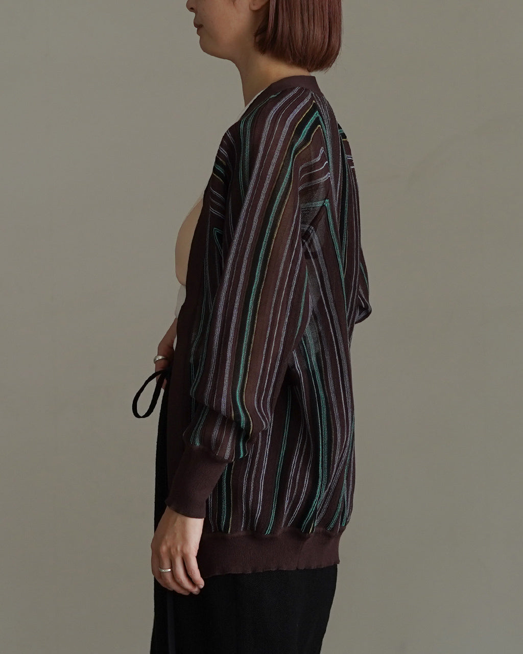 ストライプカーディガン 26SS-16-N
