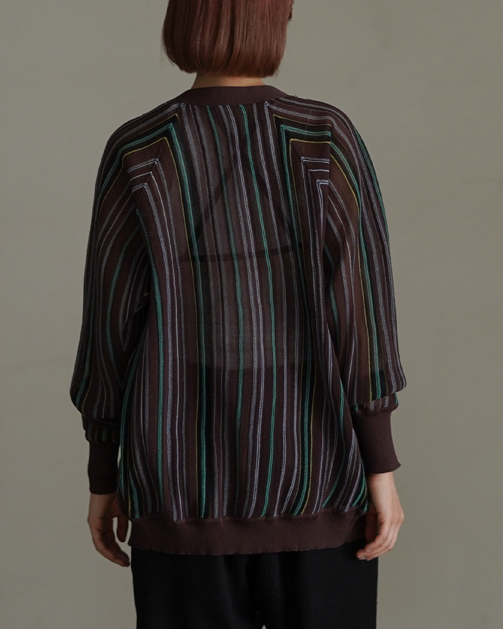 ストライプカーディガン 26SS-16-N
