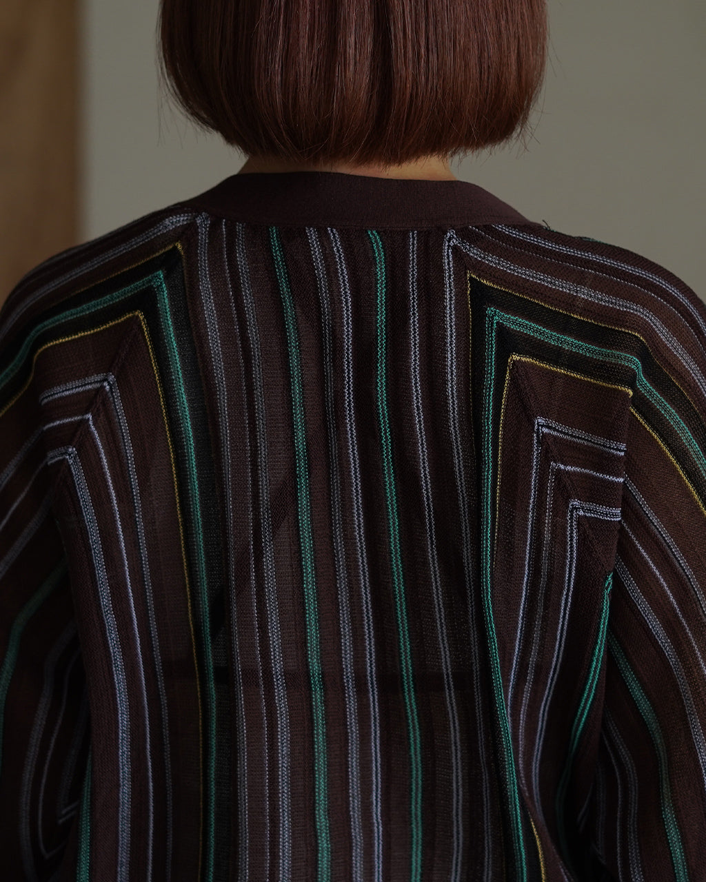 ストライプカーディガン 26SS-16-N