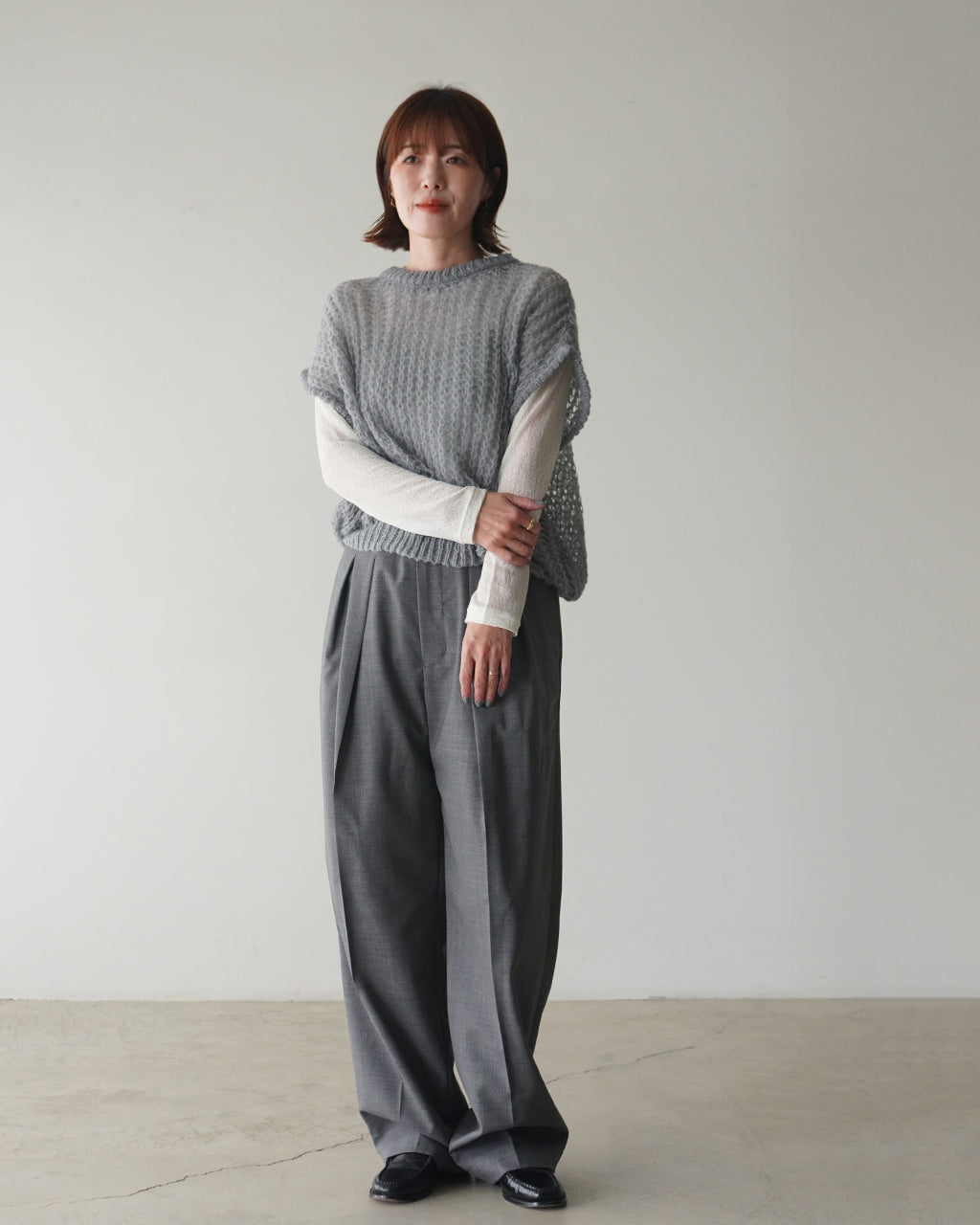 ウールパンツ 26AW-4-J