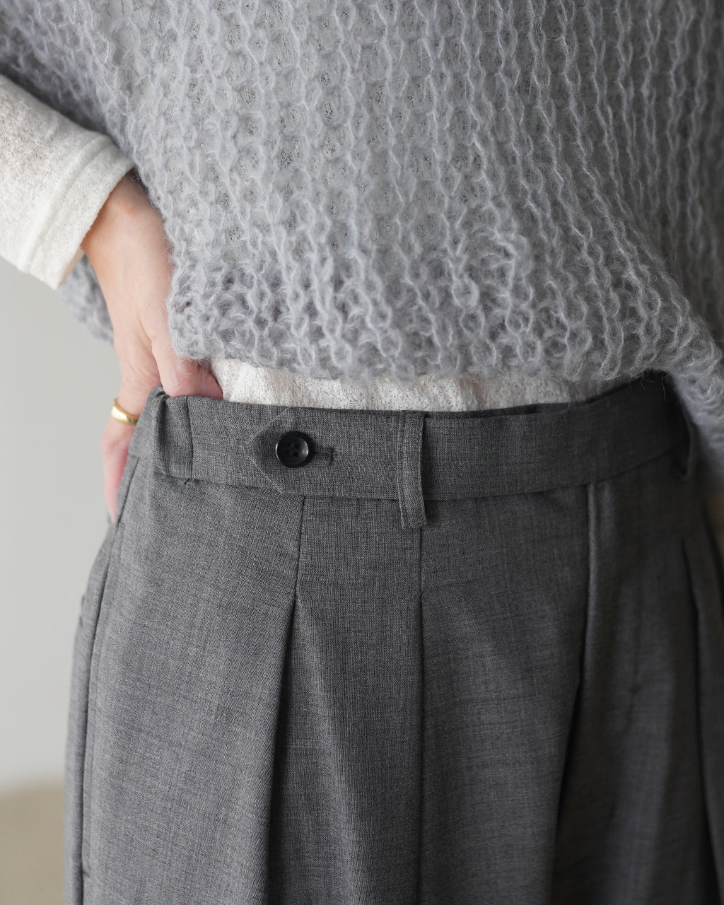 ウールパンツ 26AW-4-J