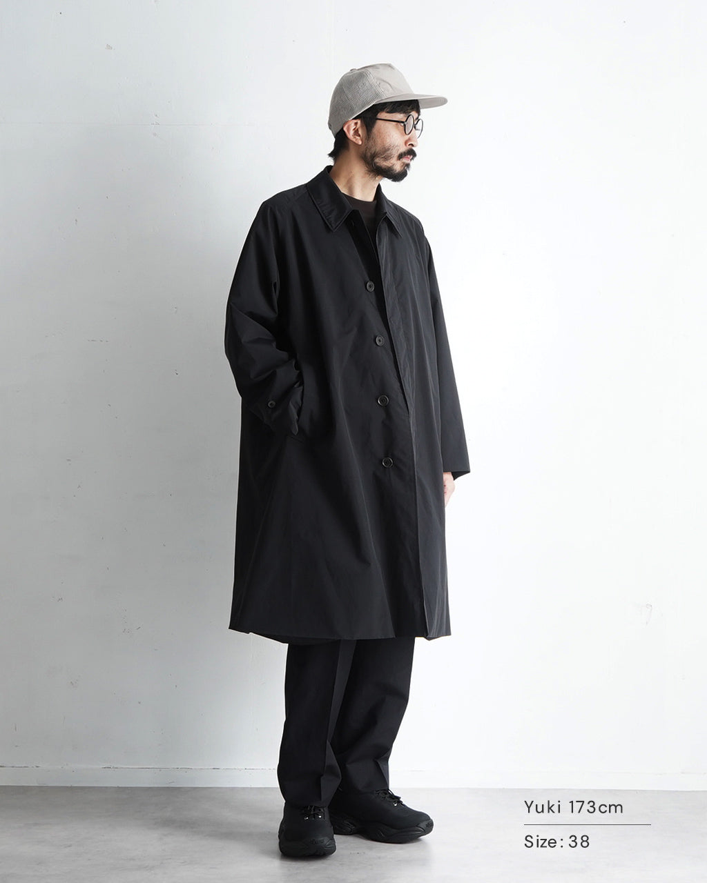 【アウトレット!20%OFF】KAPTAIN SUNSHINE キャプテンサンシャイン ウォーカーコート Walker Coat ステンカラーコート Aライン KS25SCO03【送料無料】