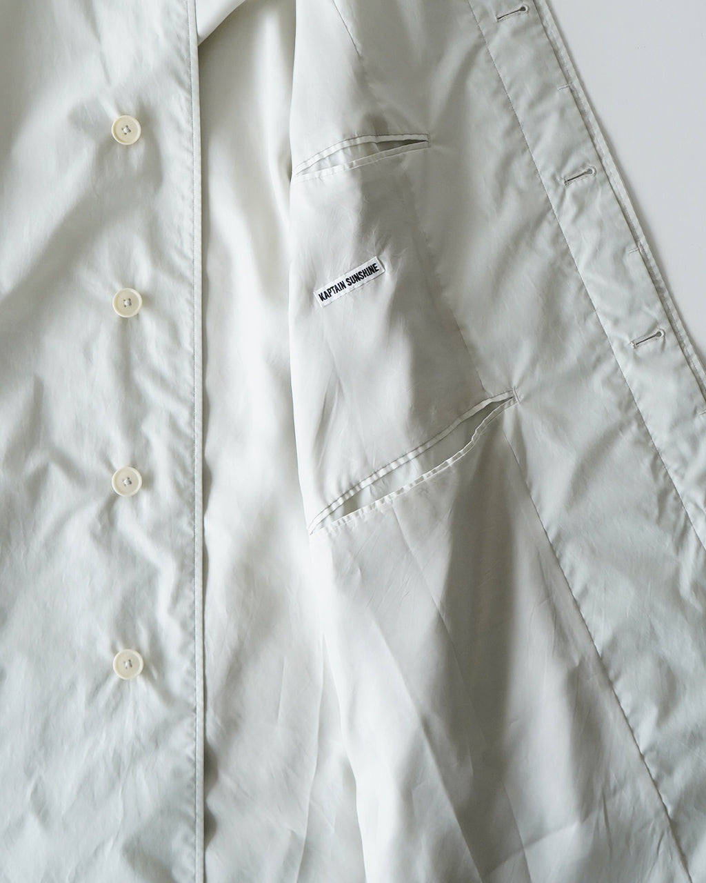【アウトレット!20%OFF】KAPTAIN SUNSHINE キャプテンサンシャイン ウォーカーコート Walker Coat ステンカラーコート Aライン KS25SCO03【送料無料】