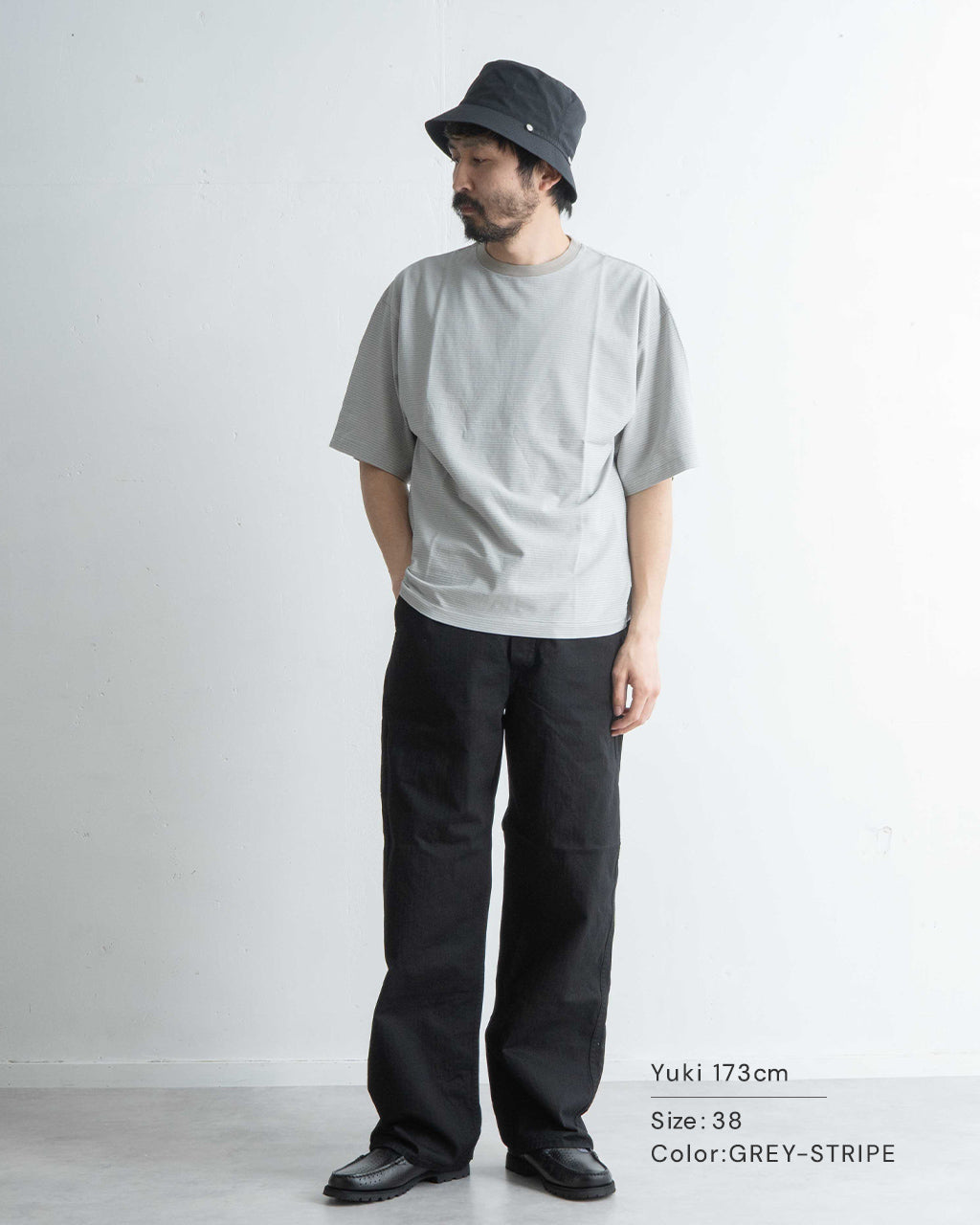 【SALE!20%OFF】ハードツイスト ストライプ ジャージー ショートスリーブ Tシャツ Hard Twisted Stripe Jersey S/S Tee 半袖 KS25SCS09