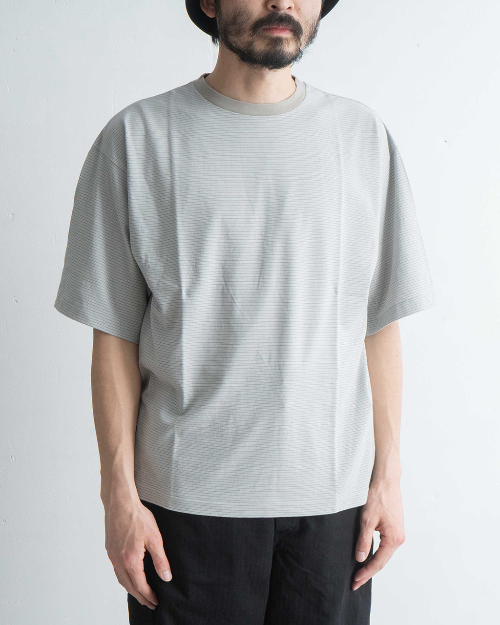 【SALE!20%OFF】ハードツイスト ストライプ ジャージー ショートスリーブ Tシャツ Hard Twisted Stripe Jersey S/S Tee 半袖 KS25SCS09