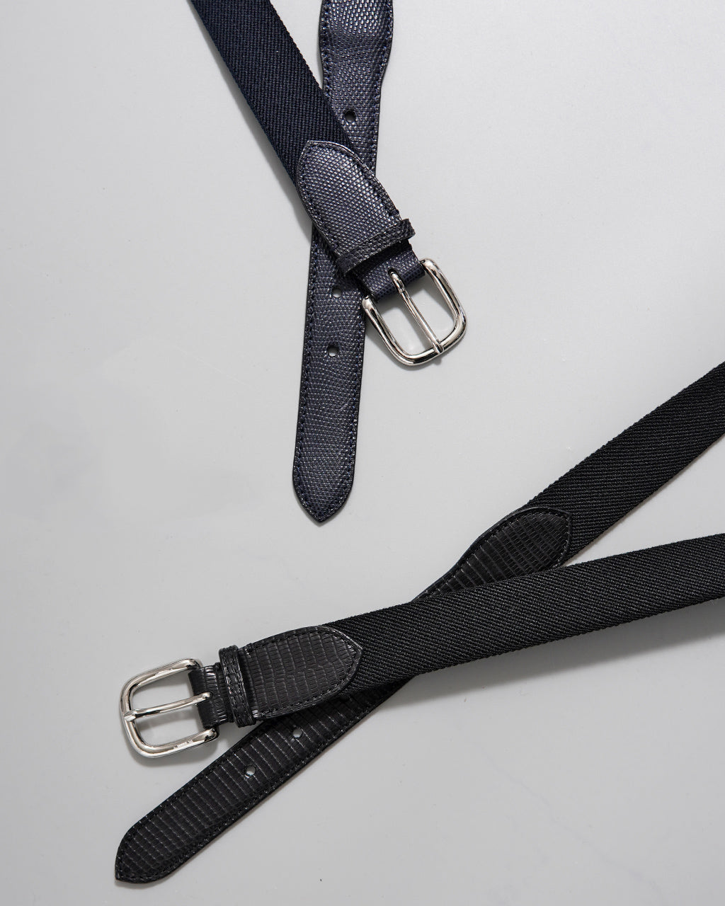 ラバー ベルト Rubber Belt リザード レザー KSBSRB103