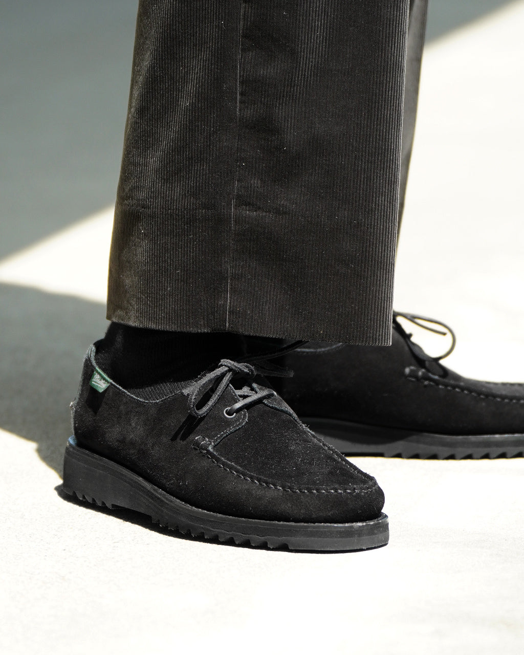 × Paraboot キャプテンサンシャイン × パラブーツドマング スエード Domingue Suede モカシン デッキシューズ KSPB03