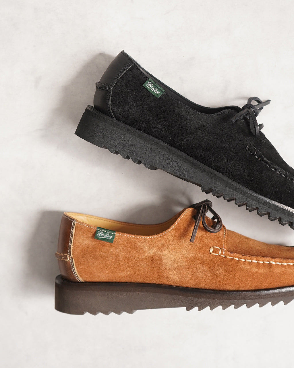 × Paraboot キャプテンサンシャイン × パラブーツドマング スエード Domingue Suede モカシン デッキシューズ KSPB03