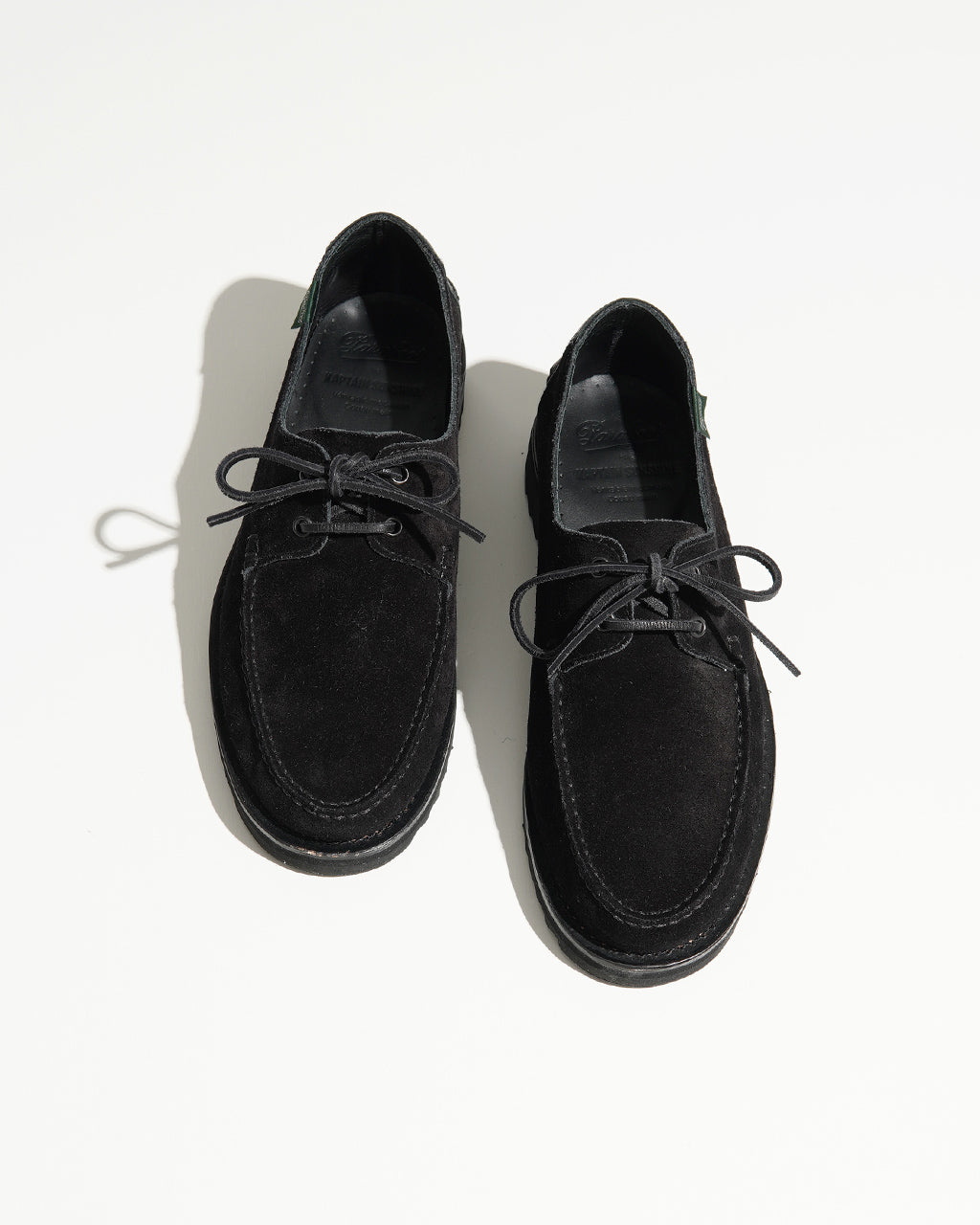 × Paraboot キャプテンサンシャイン × パラブーツドマング スエード Domingue Suede モカシン デッキシューズ KSPB03