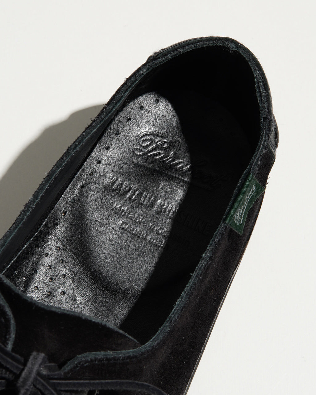 × Paraboot キャプテンサンシャイン × パラブーツドマング スエード Domingue Suede モカシン デッキシューズ KSPB03