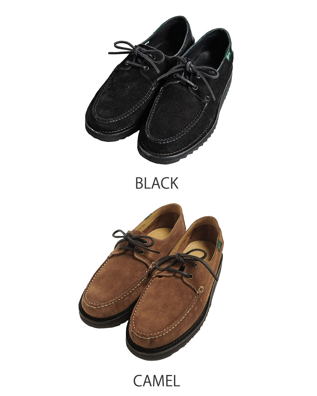 × Paraboot キャプテンサンシャイン × パラブーツドマング スエード Domingue Suede モカシン デッキシューズ KSPB03