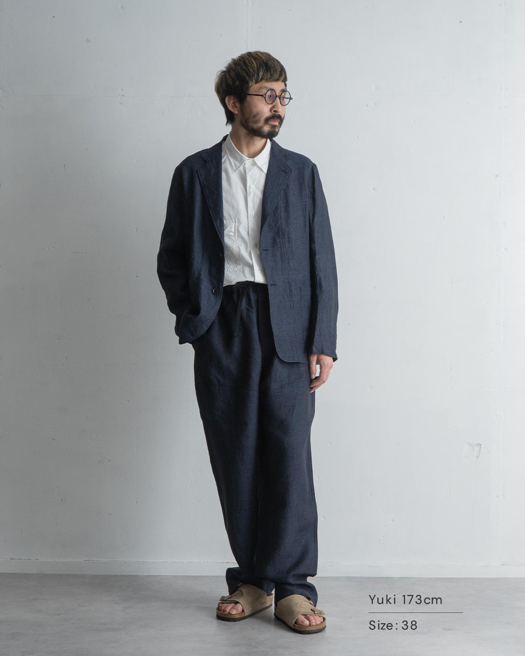 リネン 麻 テイクイージージャケット Take Easy Jacket シングルボタン テーラードジャケット KS25SJK17