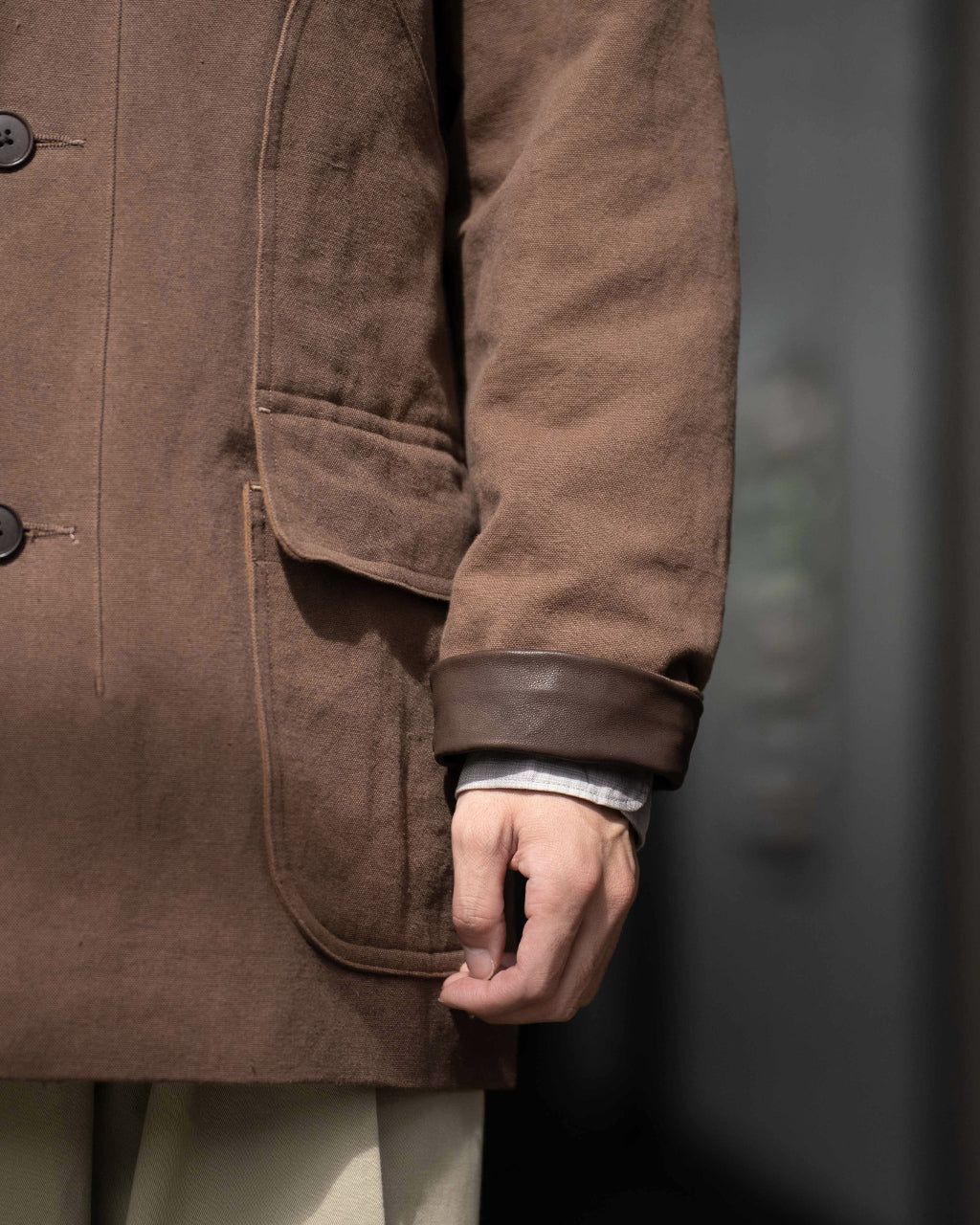Cotton Hemp Work Coat KS25FCO06