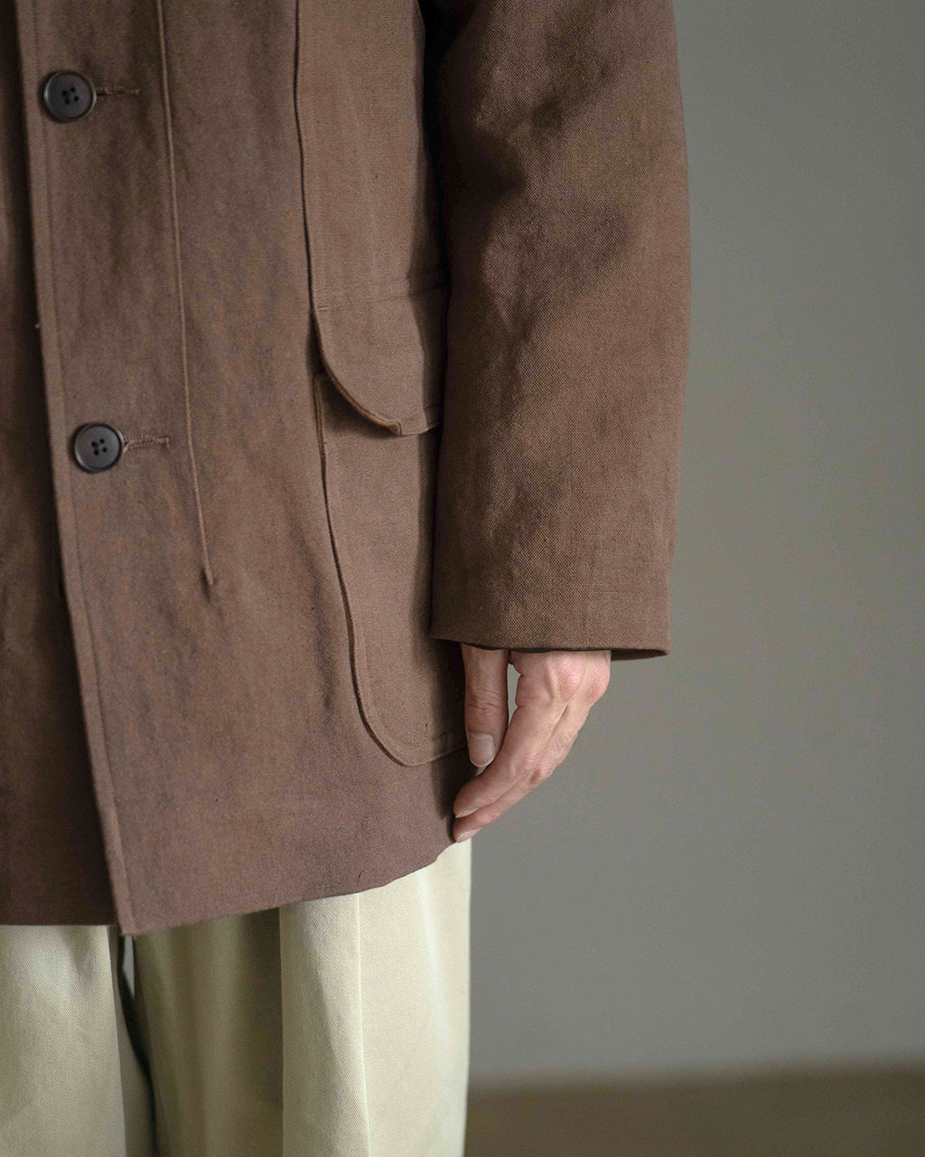 Cotton Hemp Work Coat KS25FCO06