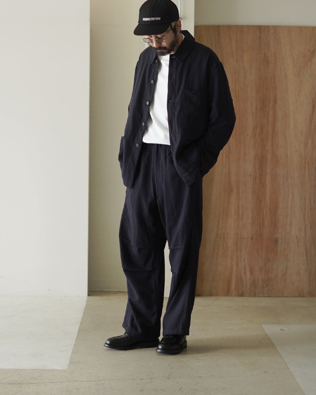 Wool Gauze Work Shirt Jacket KS25FJK12