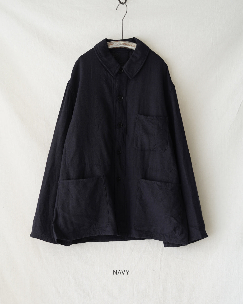 Wool Gauze Work Shirt Jacket KS25FJK12
