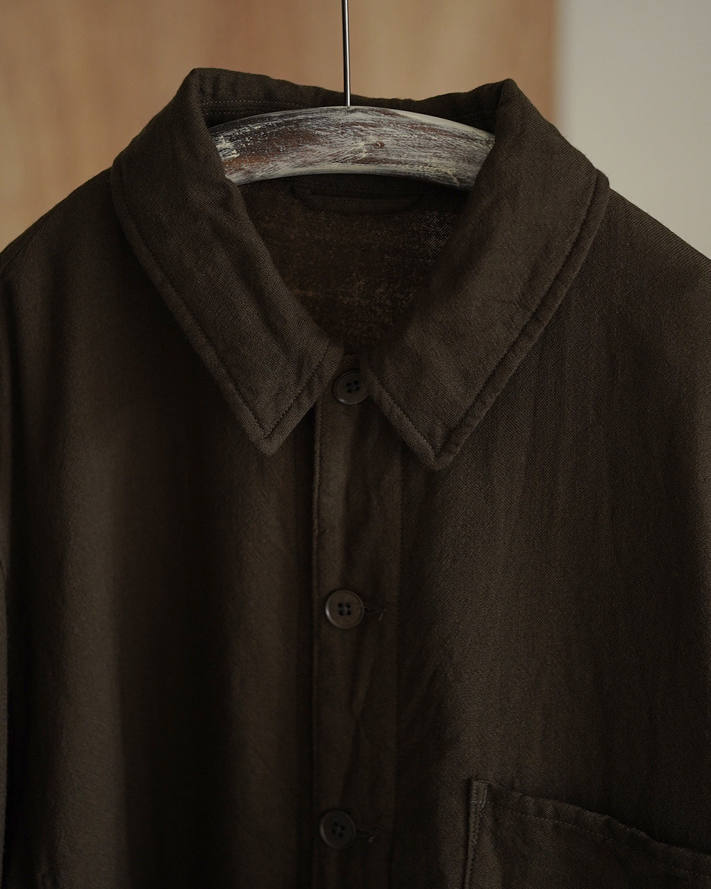 Wool Gauze Work Shirt Jacket KS25FJK12