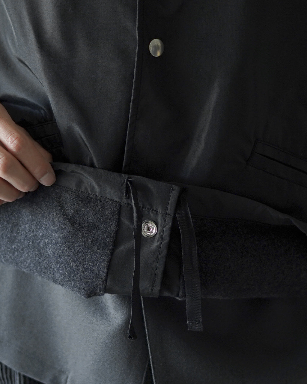 Silk Poly Coach Jacket KS25FJK18