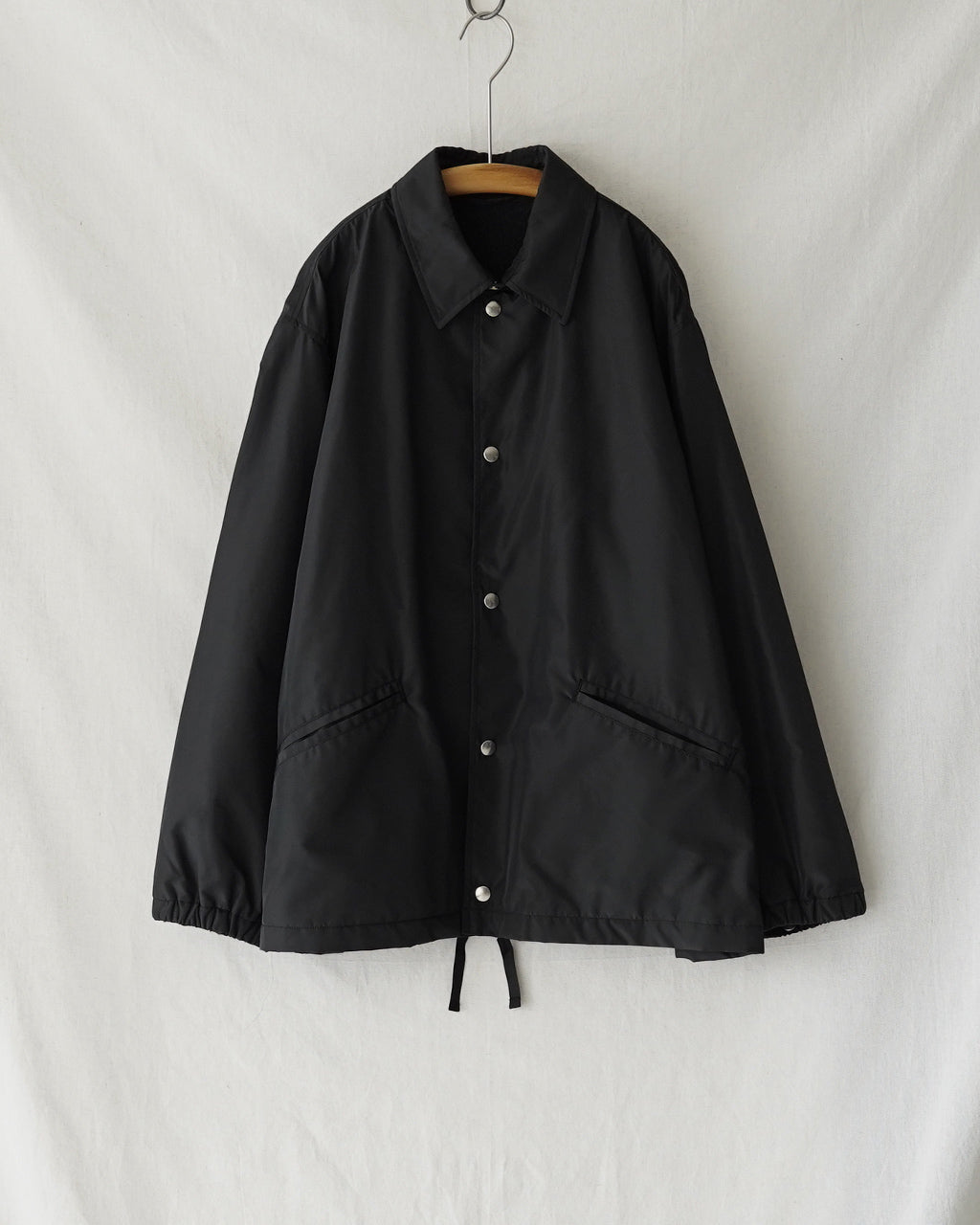Silk Poly Coach Jacket KS25FJK18