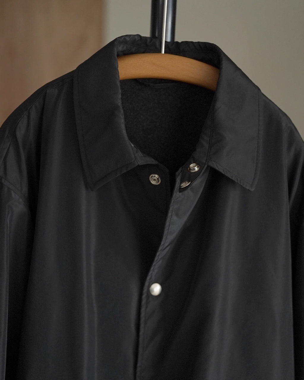Silk Poly Coach Jacket KS25FJK18