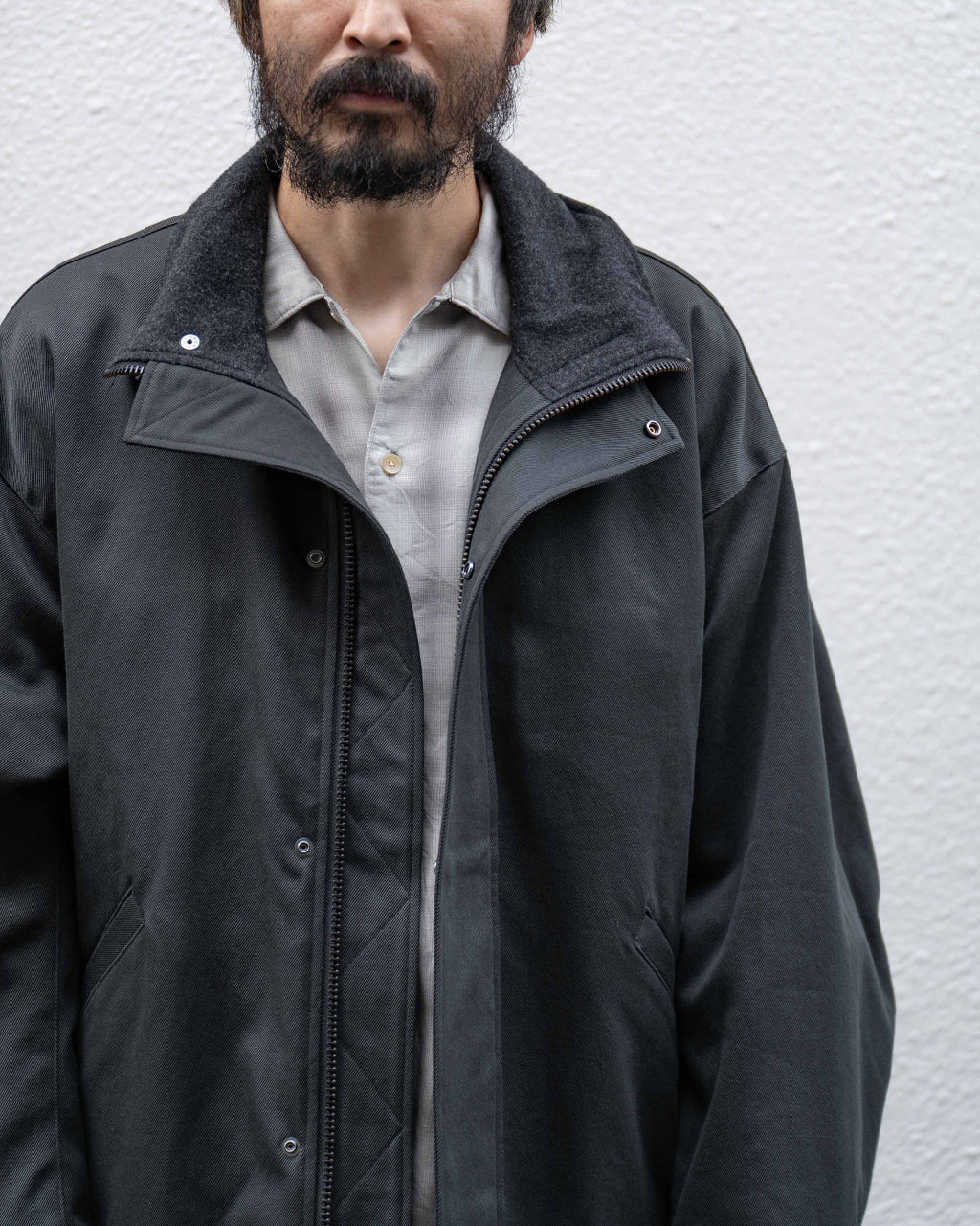 Cotton Drill Short Mil Coat KS25FJK24