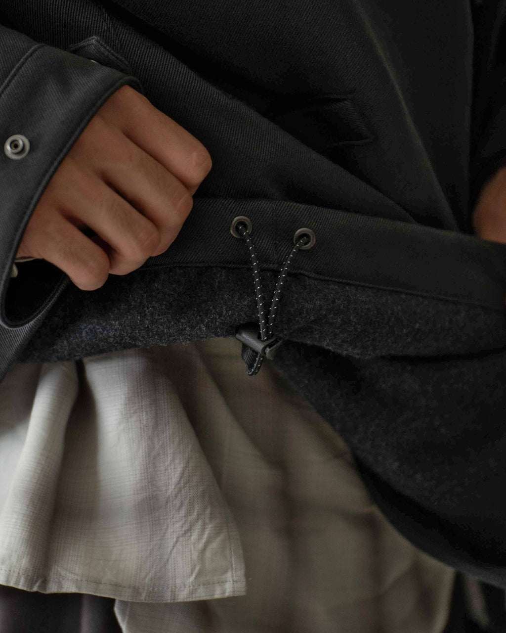 Cotton Drill Short Mil Coat KS25FJK24