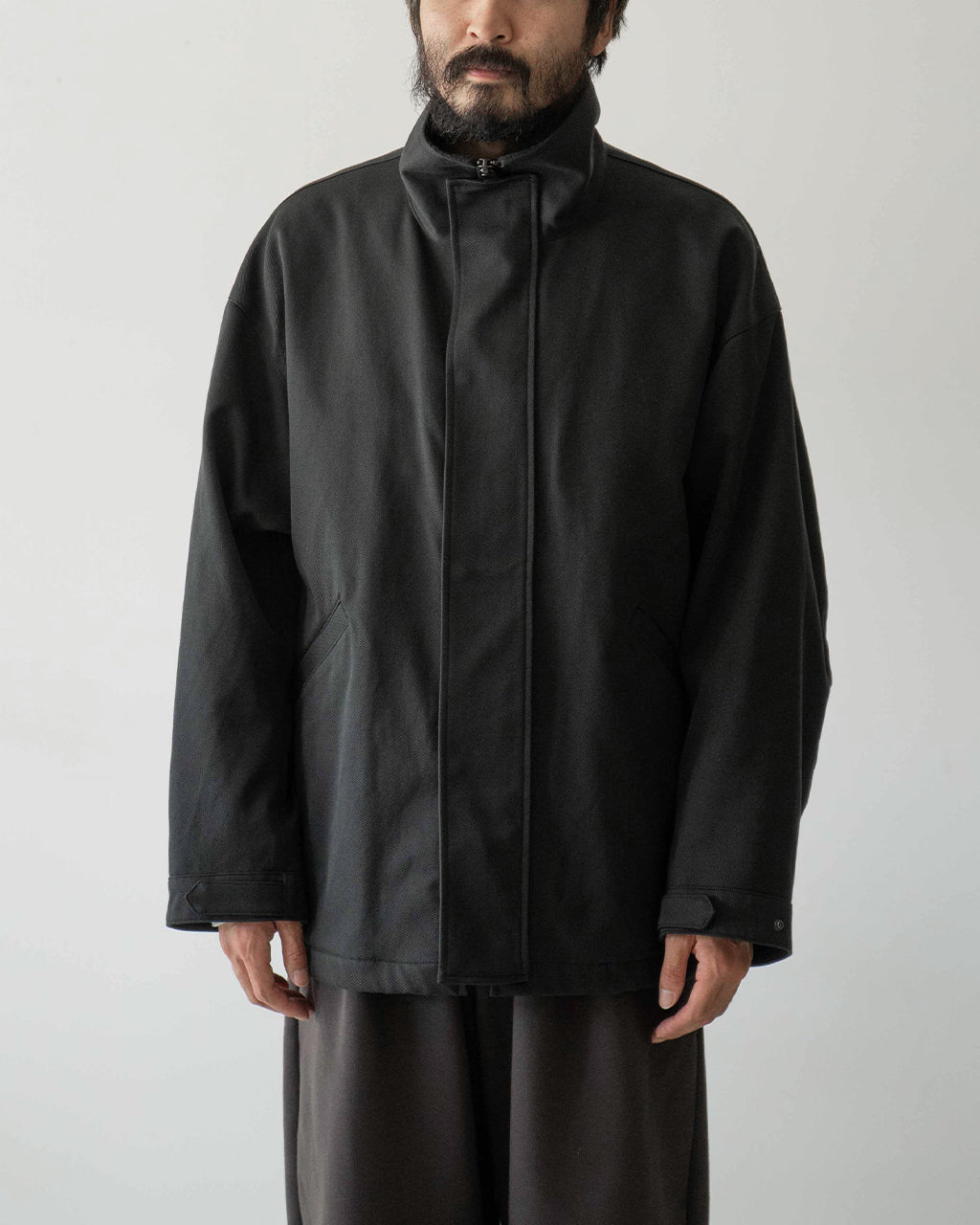 Cotton Drill Short Mil Coat KS25FJK24