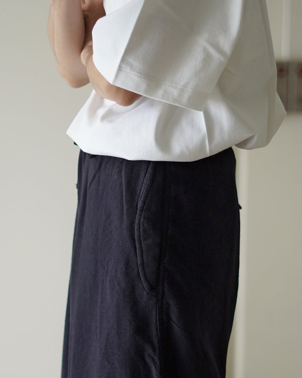 Wool Gauze Over Pants KS25FPT06