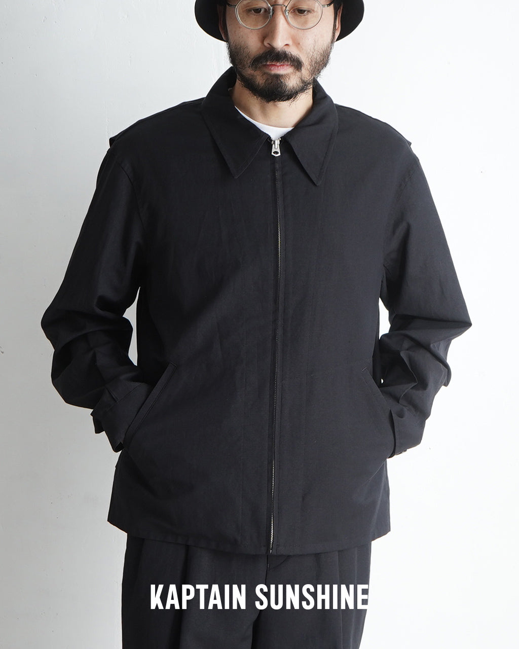【アウトレット!20%OFF】KAPTAIN SUNSHINE キャプテンサンシャイン フライ ブルゾン Fly Blouson ジップアップ ジャケット ライトアウター KS25SJK05 【送料無料】