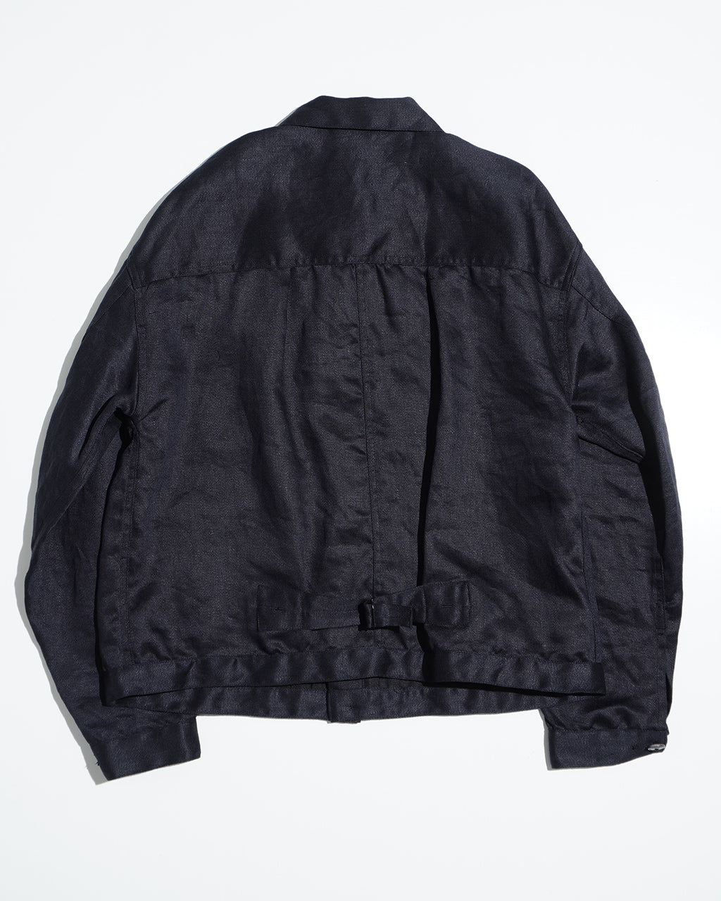 KAPTAIN SUNSHINE 캡틴 선샤인 린넨 트래커 재킷 KS25SJK09 일본제 지장 린넨 새틴 샴브레이 Linen Tracker Jacket KS25SJK09【무료우송】