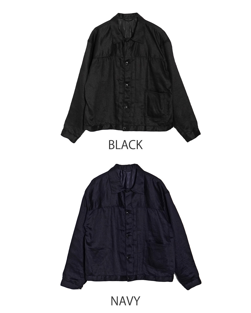 KAPTAIN SUNSHINE 캡틴 선샤인 린넨 트래커 재킷 KS25SJK09 일본제 지장 린넨 새틴 샴브레이 Linen Tracker Jacket KS25SJK09【무료우송】